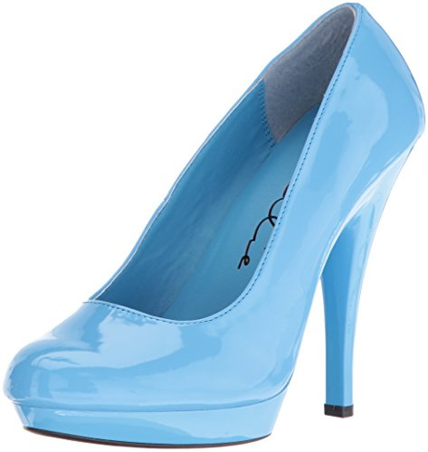 Ellie Shoes - 521-femme - Femme Femme, Bleu (Bleu), 45 EU D
