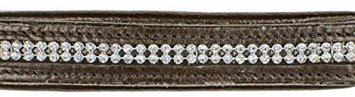 HKM Diamond Lederhalfter braun Pony