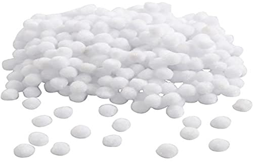 Creativ 100263 Pompon, diametro: 10 mm, bianco, 450 pezzi