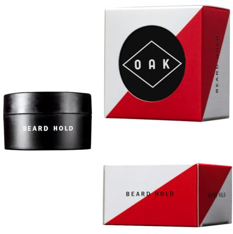 OAK BEARD HOLD I Bartwachs, Bartpomade (50 ml): Bringt Halt und kompakte Form. Bartstyling mit natürlichen Wachsen und Ölen für Männer mit Vollbart. Zertifizierte Naturkosmetik aus Berlin.