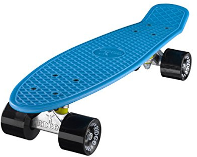 Ridge Skateboards Original Mini Cruiser 22, Hecho en el Reino Unido, 55cm