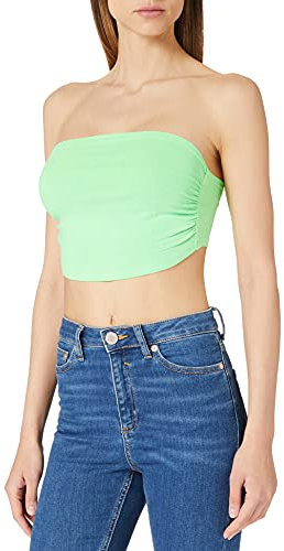 Urban Classics Damen Ladies Neon Bandeau Top Top, per Pack Grün (Neongreen 00161), Small (Herstellergröße: S)