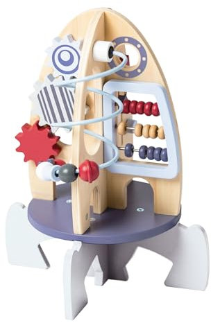 EverEarth Raketen Aktivitäts-Center EE33892 für Kinder ab 12 Monaten