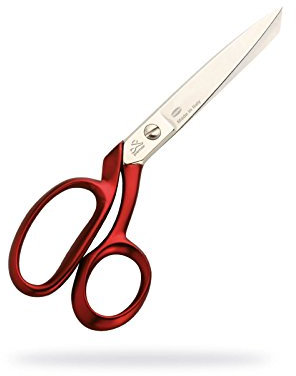 Premax Soft Touch Collection Schneiderschere-Exklusiv für den privaten oder professionellen Gebrauch-Ideal zum Schneidern und Nähen-Made in Italy, Gray, 20 cm