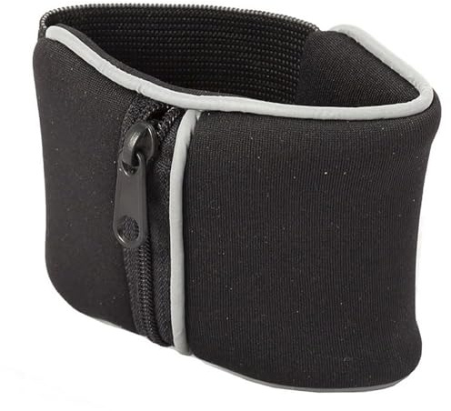 Bodyline Handgelenktasche aus Neopren mit reflektierenden Details