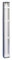 Rayher 3131900 comunione candela, 500 x 40 mm, in scatola trasparente