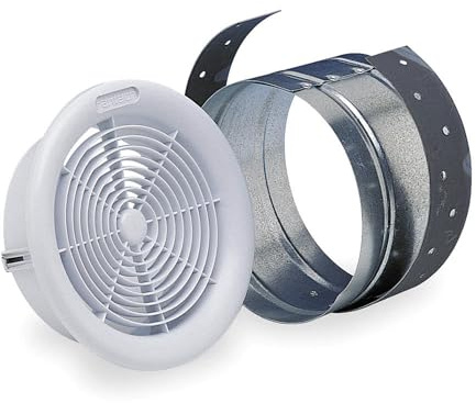 Fantech DG 6 Designer Exhaust Grille with Collar for 6 Duct