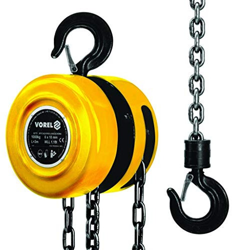 Vorel 80751 – Kettenblock, 1.000 kg