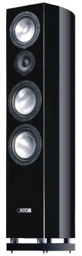Canton Reference 7.2 Lautsprecher, DC 170 W, Schwarz, verkabelt, 170 W, 22-40000 Hz, 8 Ohm, Schwarz
