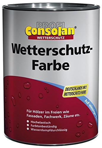 Consolan Profi Wetterschutzfarbe Gelb 0,75l
