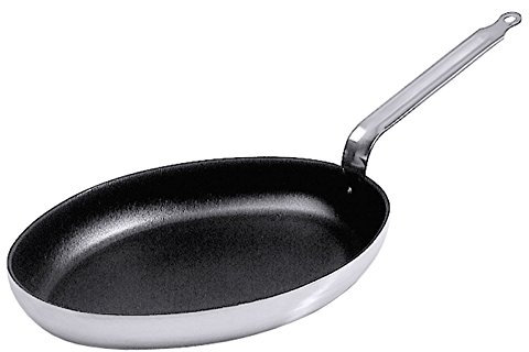 Antiadherente de pescado – Sartén de aluminio con recubrimiento de PTFE y plangedrehtem suelo, calidad extra pesado | ERK