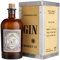 Monkey 47 Schwarzwald Dry Gin in traditioneller Holzkiste – Harmonischer Gin mit Wacholderaroma und frischen Zitronen- und Fruchtnoten – 1 x 0,5 l