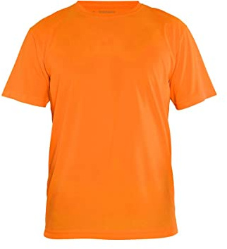Blaklader 33311011 T-SHIRT FONCTIONNEL PROTÉGÉ CONTRE LES UV, Orange, taille L