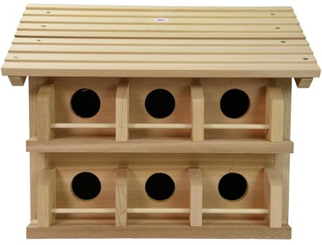 Heath Outdoor Products M-12Dp Deluxe Wood Martin House