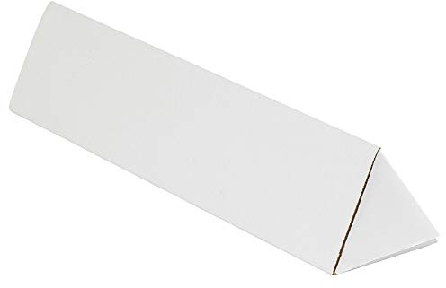 Box USA Triangle Mailing Tubes, 3 x 36 1/4, 50 Each per Bundle (MTM336), Oyster White