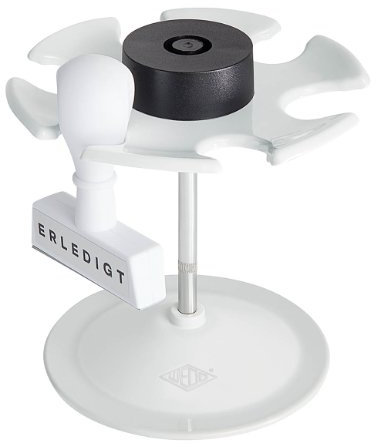 Wedo 64637 Stempelträger (6er rund) grau