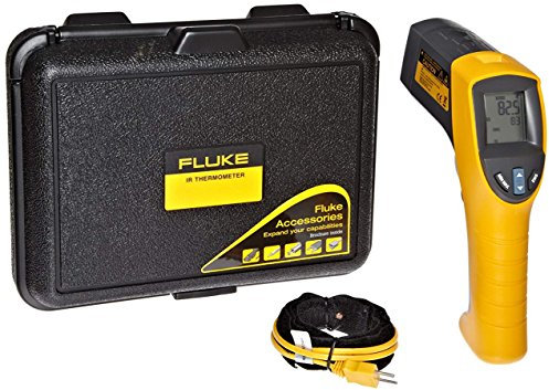 Fluke 561 HVAC Pro Infrared Thermometer, 2 AA Battery, -40 to +1022 Degree F Range with a NIST-Traceable Calibration Certificate with Data