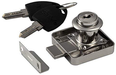 SO-TECH® Möbelschloss 138 Aufschraubschloss Schrankschloss mit 2 Schlüssel