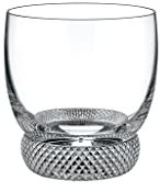 Villeroy & Boch - bicchiere whisky Octavie, nostalgico bicchiere in cristallo, decorazioni sulla base, trasparente, lavabile in lavastoviglie, 360 ml