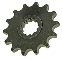 Kettenritzel 14 Zähne Breite 420 kompatibel mit AM6 MBK Xlimit Xpower DT RS XP6-XPS Beta Rieju RR TZR Sherco Generic Trigger CPI SM Supermoto Getriebe Ritzel Kette