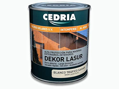 BLANCO TRÁFICO Cedria Dekor Lasur 4L