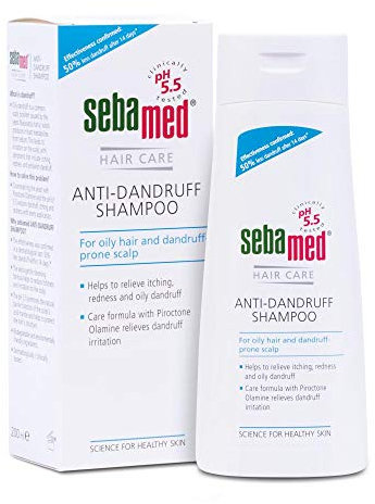 Sebamed Anti-Dandruff Shampoo 200ml - Pack of 2