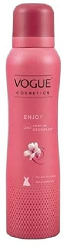 Vogue Enjoy Lot de 6 déodorants en spray pour femme 150 ml