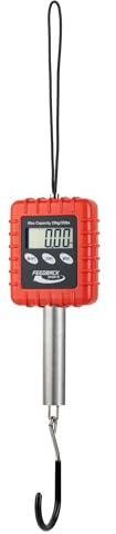 FEEDBACK SPORTS | Alpine Digital Hanging Scale | for Bicycle, Backpacking, Gear, Luggage | Pounds, Ounces, Grams, Kilograms | 55lbs Capacity