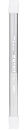 Tombow ER-KUS MONO Zero Rectangular Tip Refill Eraser ,White,2.5 x 5 mm(Pack of 2)