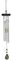Woodstock Windspiel Chakra Chime, Silber, 46,9 cm