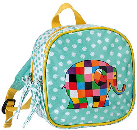 Elmer SMALL Backpack Kinder-Rucksack 21 Centimeters Grün (Green)
