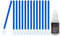 UES APS16 - Kit de Limpieza de Sensor APS-C para cámara réflex Digital DSLR y sin Espejo, sensores (CMOS y CCD): 14 x 16 mm Hisopos de Limpieza de sensores + solución limpiadora de sensores de 15 ml