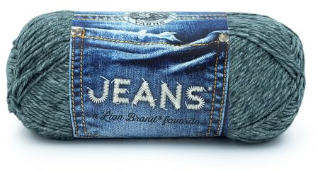 Lejonmärke garn 505-150 jeansgarn, vintage, 17,78 x 7,62 x 7,62 cm