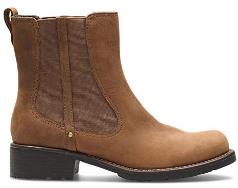 Clarks Damen Orinoco Club Kurzschaft Stiefel, Braun (Brown Snuff), 39 EU