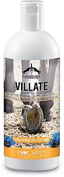 Veredus, Lotion Détergente et Nettoyante pour la Toilette et la Protection du Feston du Cheval, Villate Liquide Nettoyant et Protecteur pour le Sabot, Solution Cuprique, Format 500 ml