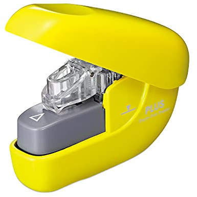 Plus SL-106NB 31-126 Needle Free Stapler Paper Clinch Yellow