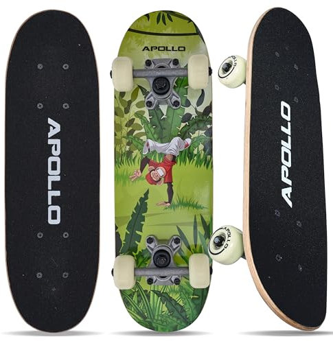Apollo Skateboard - MonkeyMan - Kinderskateboard 51cm, ABEC 3