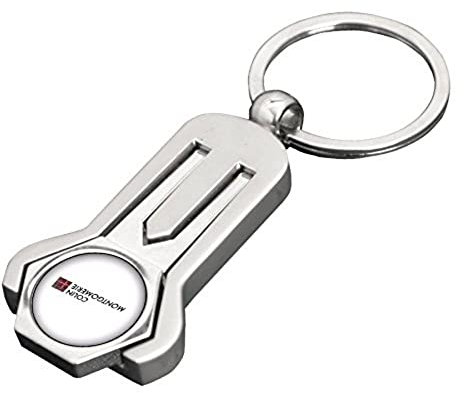 Colin Montgomerie Schlüsselanhänger Zubehör Golf Pitchgabel, Silberfarben