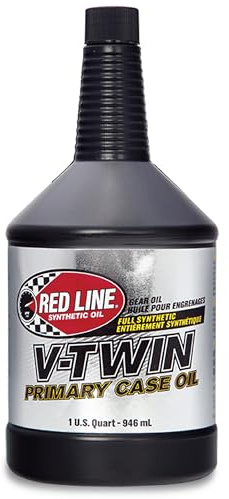 Red Line 42904 V-Twin Primary Case Oil, for use with UTVs, ATVs and Sportbikes - 1 Quart