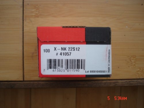 100x clous HILTI DX NK pour DX350 DX400 DX450 de différentes longueurs - 22mm - HILTI NK22S12
