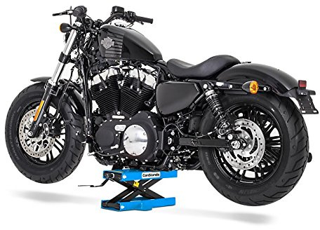 Caballete Elevador Tijera Moto ConStands Gato Lift Mini Azul