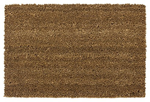 andiamo Schmutzfangmatte Fußabtreter Kokos Velour, Natur, 40 x 60 cm