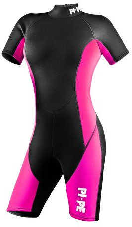 PI-PE Damen Neoprenanzug Pure, Pink, L