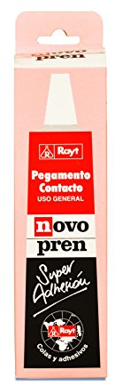 Rayt 605-05 Novopren tubo: pegamento de contacto para uso general: madera, corcho, cuero, goma, cerámica, cartón. Súper adhesión, 170ml