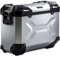 SW-MOTECH TRAX ADV L Aluminium Seitenkoffer 45L, Links, Silbern