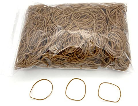 Progom - Gomas Elasticas - 80(Ø50) mm x 1.7mm - natural - bolsa de 1kg