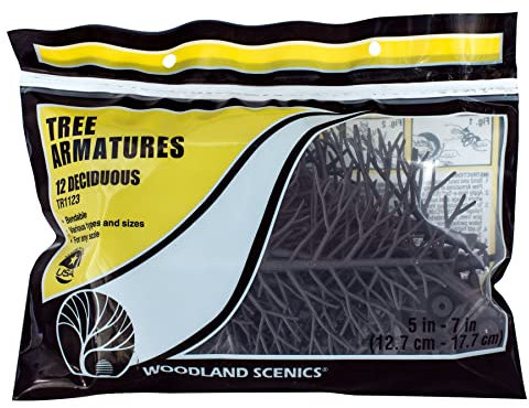 Woodland Scenics 5-7 Brazo de árbol de Hoja caduca