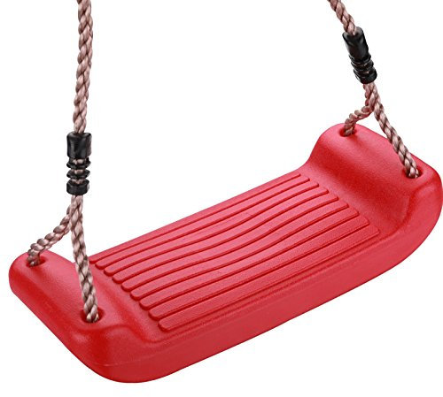 Schaukelsitz aus Kunststoff, Kinder-Brettschaukel, (rot)