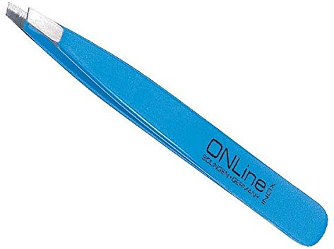 ONLine Pinzette Schräg INOX - Blau
