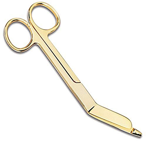 Prestige Medical Gold Plated Bandage Scissor, 5.5 Inch, 1.70 Ounce
